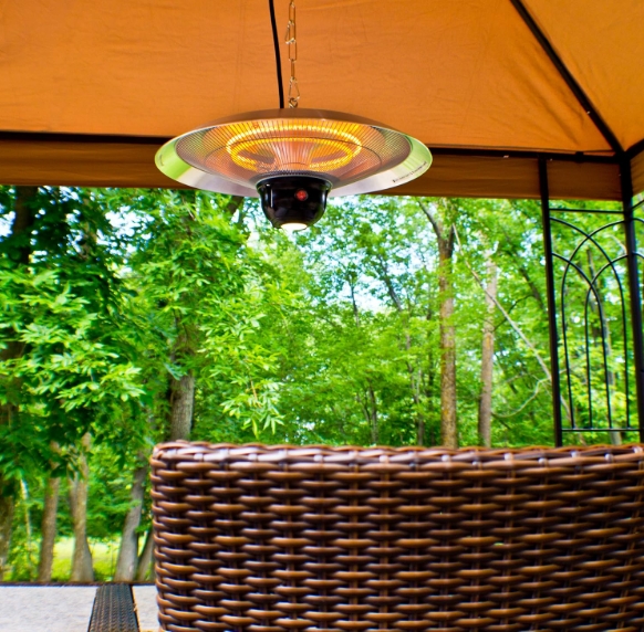 Ceiling mounted infrared heater